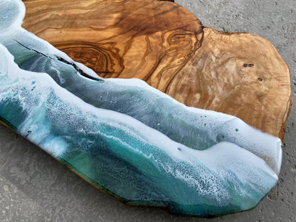 Olive Wood Charcuterie Board - AURABAGS SHOP