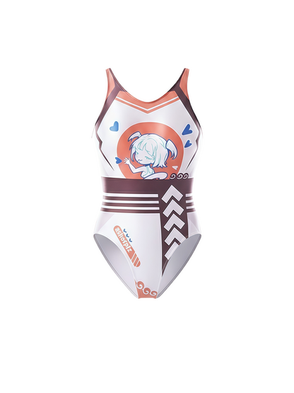 Japanese Anime Spandex Swimwear Racing Suit Wet Suit Race Queen Costume
