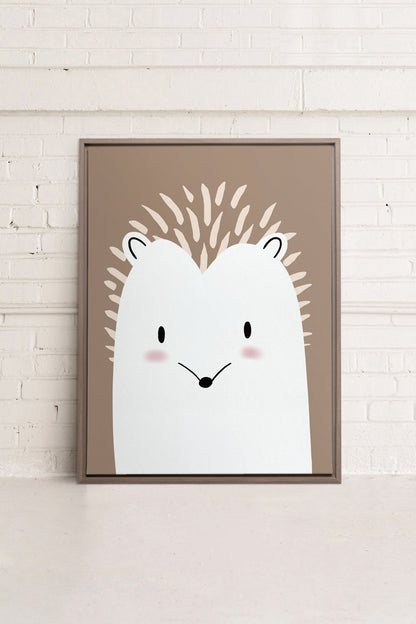 IGEL, Werk auf gespannter Leinwand