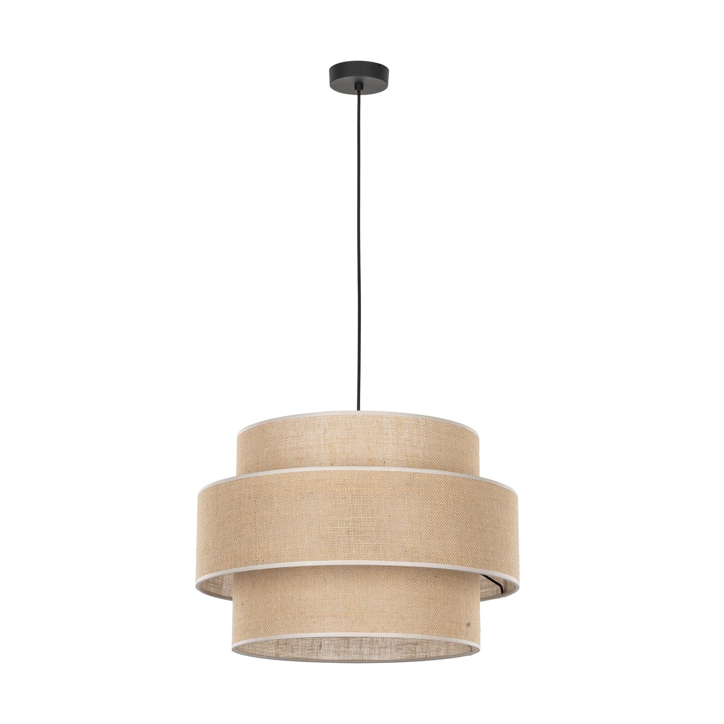 CALISTO JUTE Large  Natural Pendant Lamp - AURABAGS SHOP