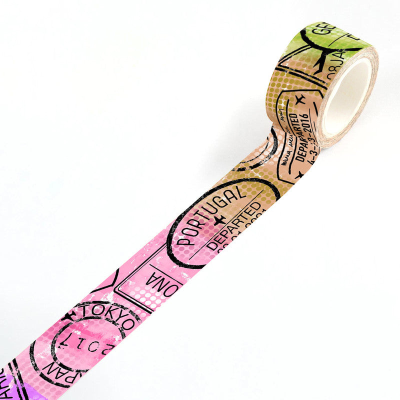 AALL and Create Washi Tape - #56 - Passport Please