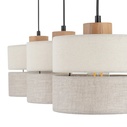 Eco Scandinavian 3-Light Pendant for Kitchen Island & Dining Table - AURABAGS SHOP