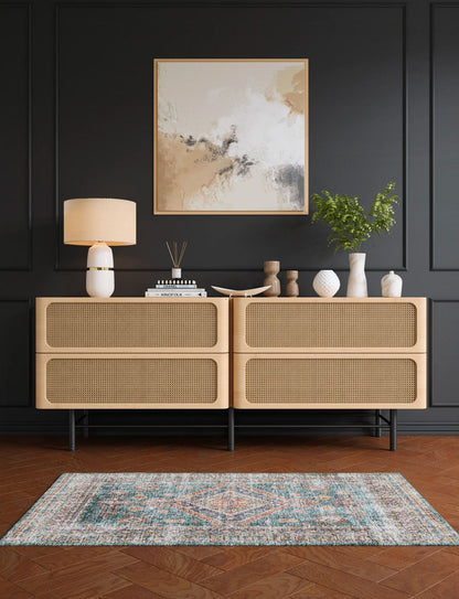 Abrama Green Rug