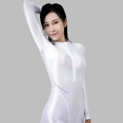 AMORESY Celestia Series Front-Zip Catsuit - Classic Colors