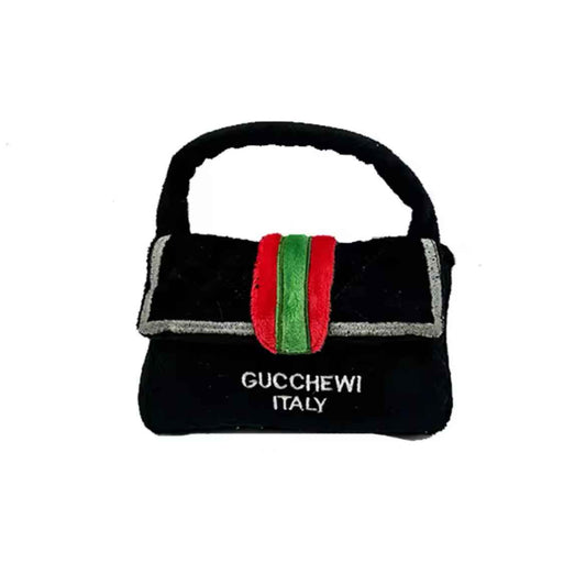Gucchewi Purse Plush Toy – Luxury Plush Dog Toy