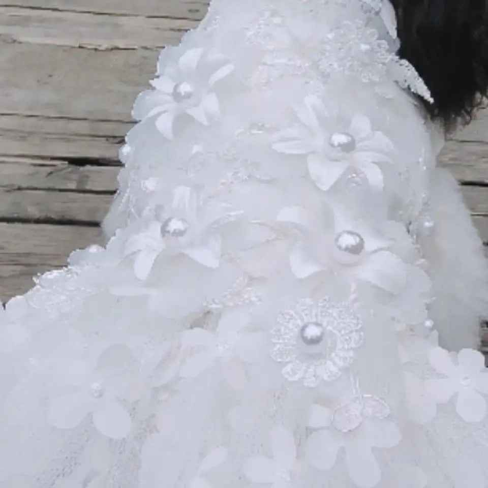 Garden Grace Dog Dress | Elegant Occasion Dog Dress