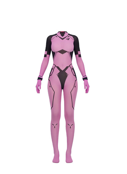 Cyber-Elegance 10D Ultra-Sheer Bodystocking | Anime-Inspired Sci-Fi Silhouette