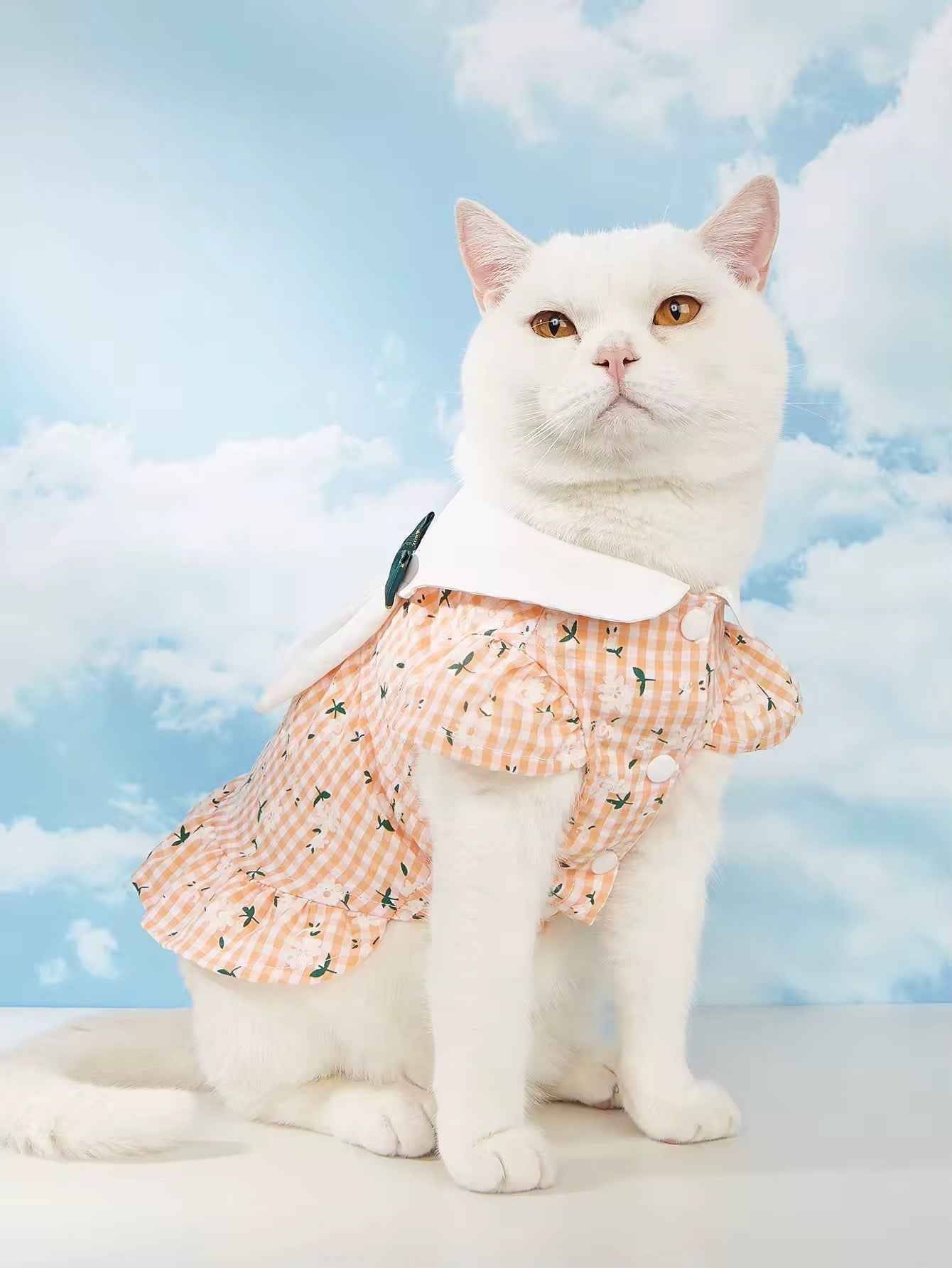Peach Easter Bunny Dress – Easter Dog Dress