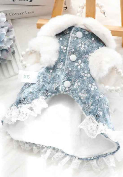 Sequin Dog Party Dress | Pet Dress