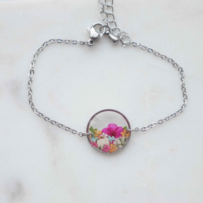 Bracelet bouquet - rond (moyen)