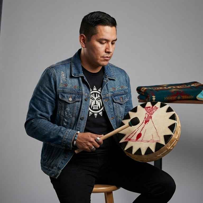 Teepee Rhythm 8” Hand Drum