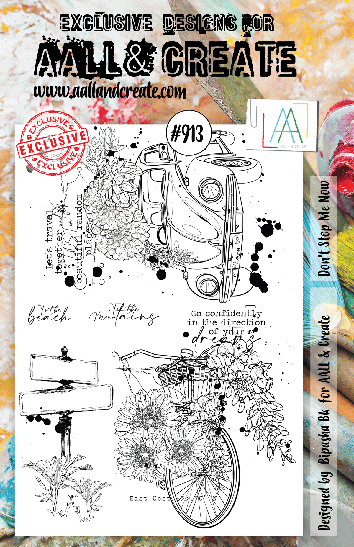 AALL and Create Stamp Set -913 - Don't Stop Me Now
