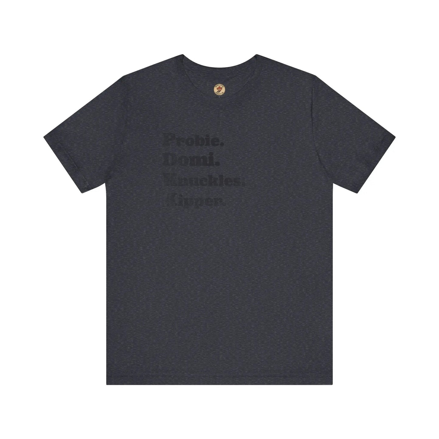 Probie Domi Knuckles Kipper T-Shirt - NHL Hockey Fighters - Maple Stick Hockey Co. - True Fan