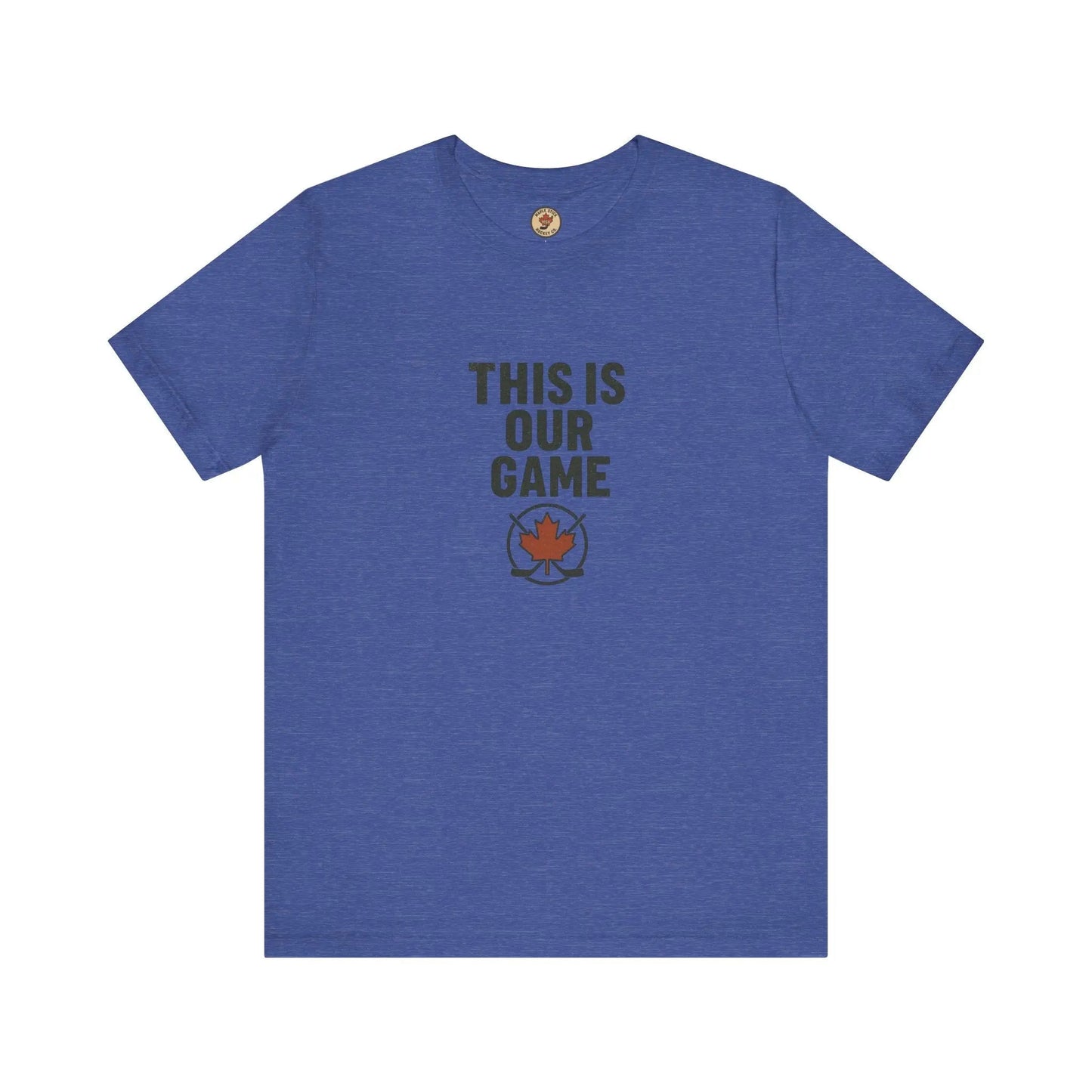 Canada Maple Leaf Hockey T-Shirt – This Is Our Game Tee