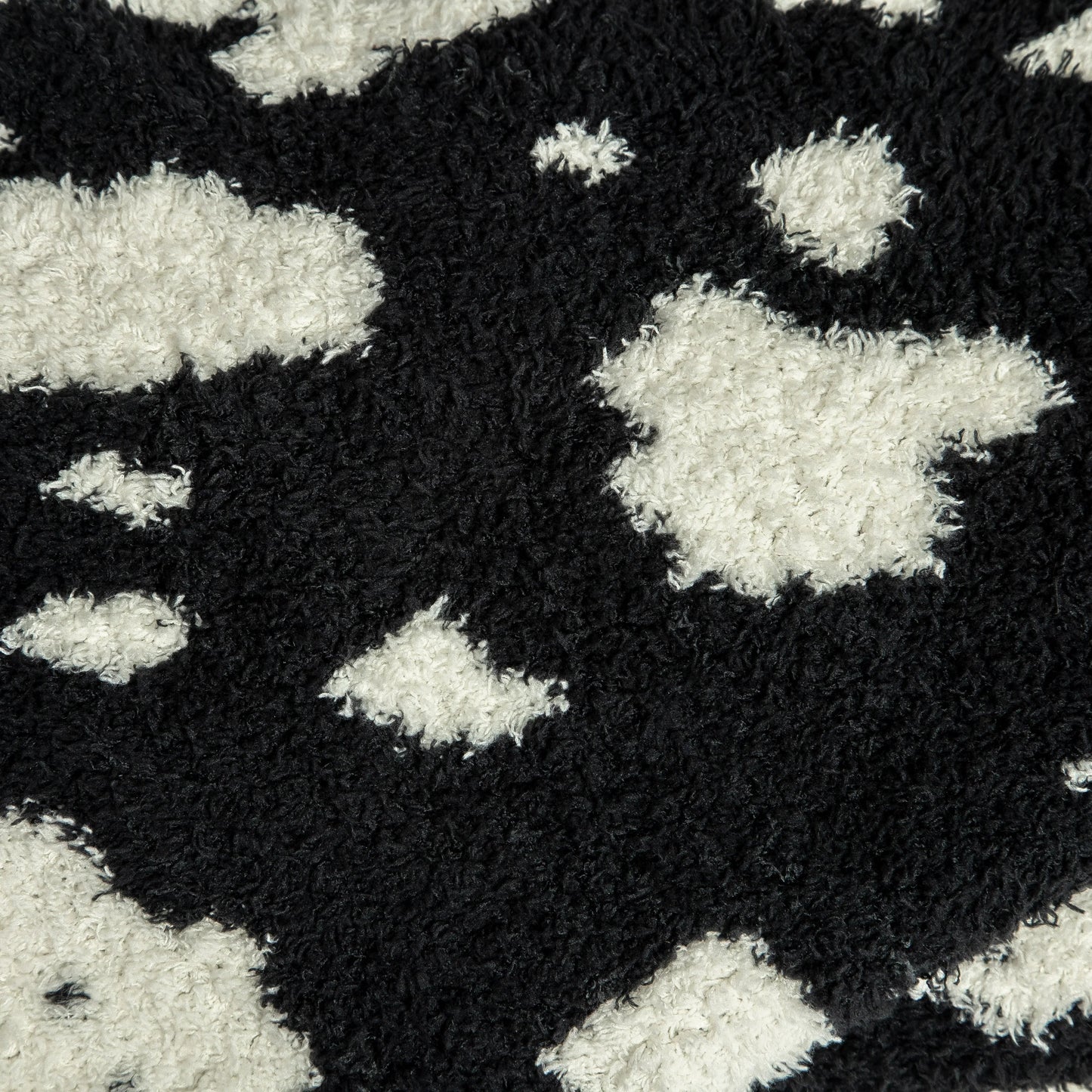 Tap Shoe & Baby's Breath Cow Print Extended Throw