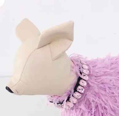 Dog Necklace | Gatsby Rhinestone Dog Necklace
