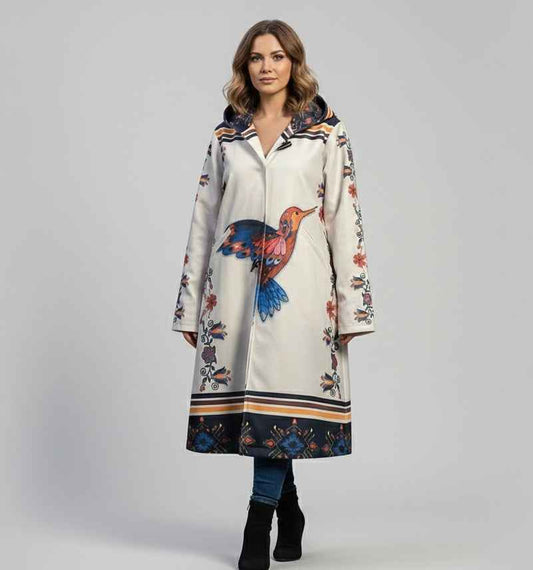 OLDTRIBES™ Aurora Hummingbird long coat