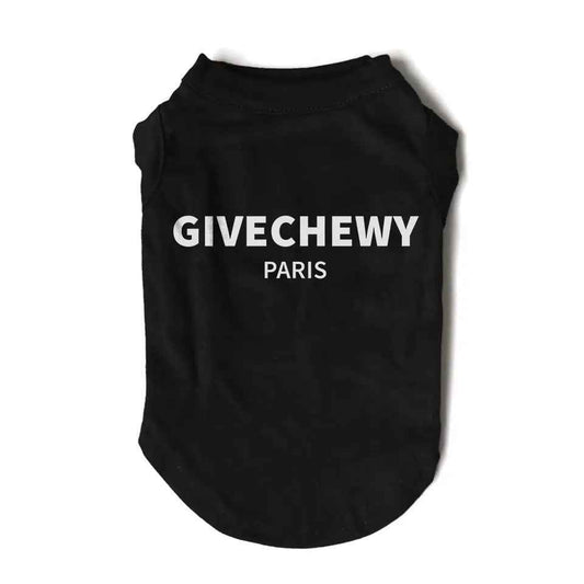 Givechewy Dog Tee – Luxury Streetwear T-Shirt for Dogs
