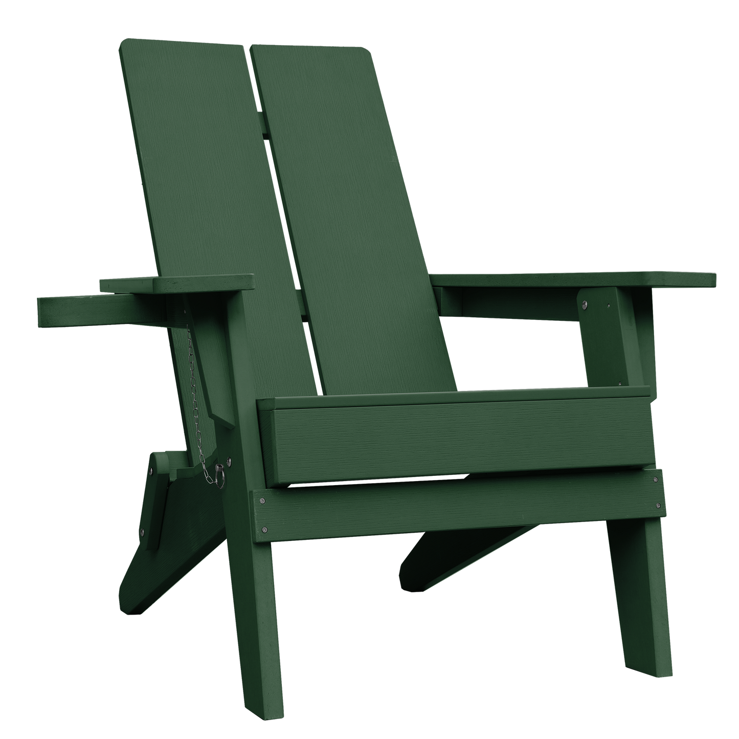 Adirondack Polymer Outdoor Folding Chair with Cupholder - AURABAGS SHOP