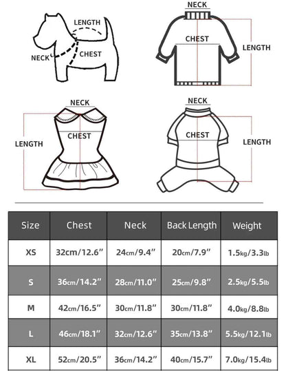 Gigi Dog Dress | Classic Dog Outfit