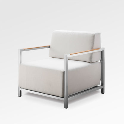 Acacia Lux Lounge Chair with Sunbrella® Cushions