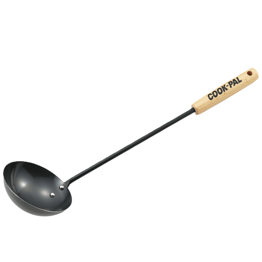 Chinesische Metallkelle – Yoshikawa Cook-Pal Japanische Wok-Kelle