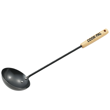 Chinesische Metallkelle – Yoshikawa Cook-Pal Japanische Wok-Kelle