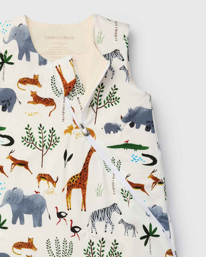 Baby Sleep Sack TENCEL™ 1.0 TOG - Safari Jungle