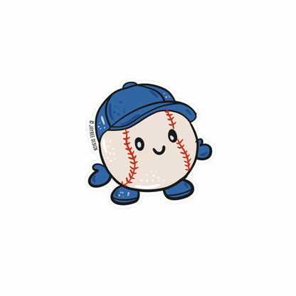 Cute Baseball Sticker