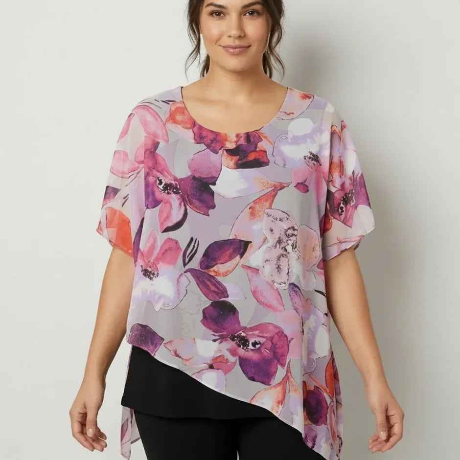 Blouse en mousseline