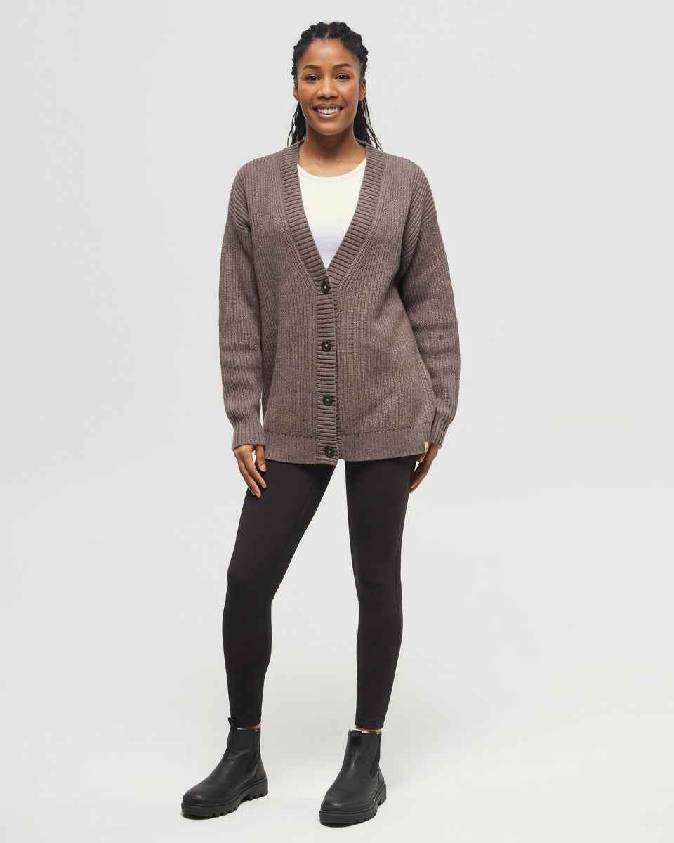 Highline Oversized Button Cardigan