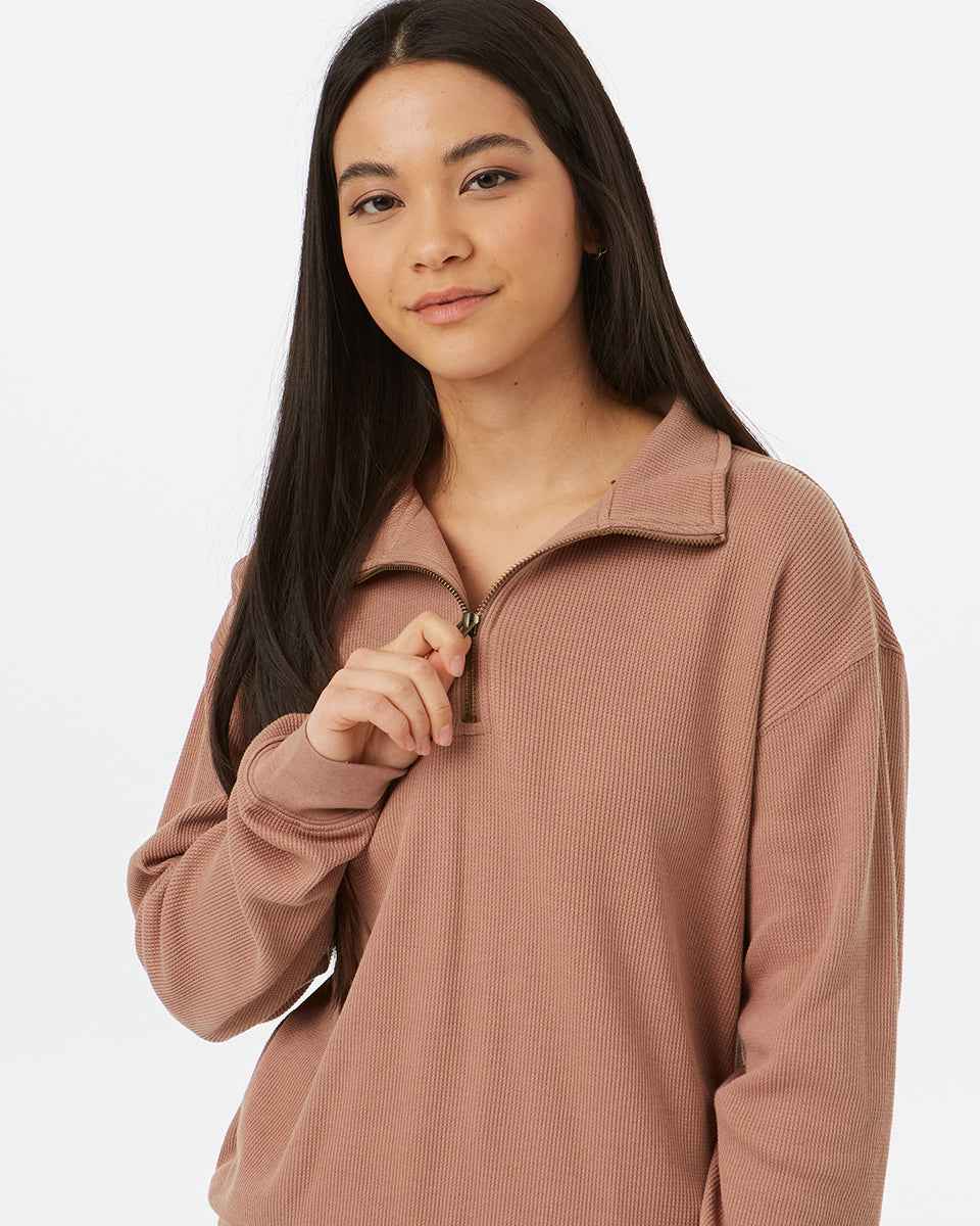 TreeWaffle Half Zip