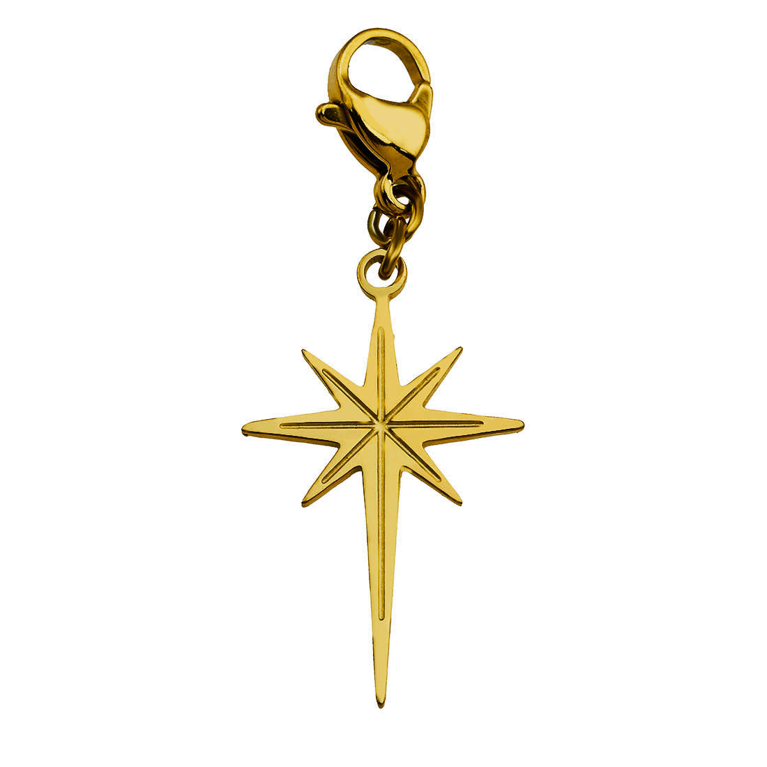 AVERY Charm Necklace Gold