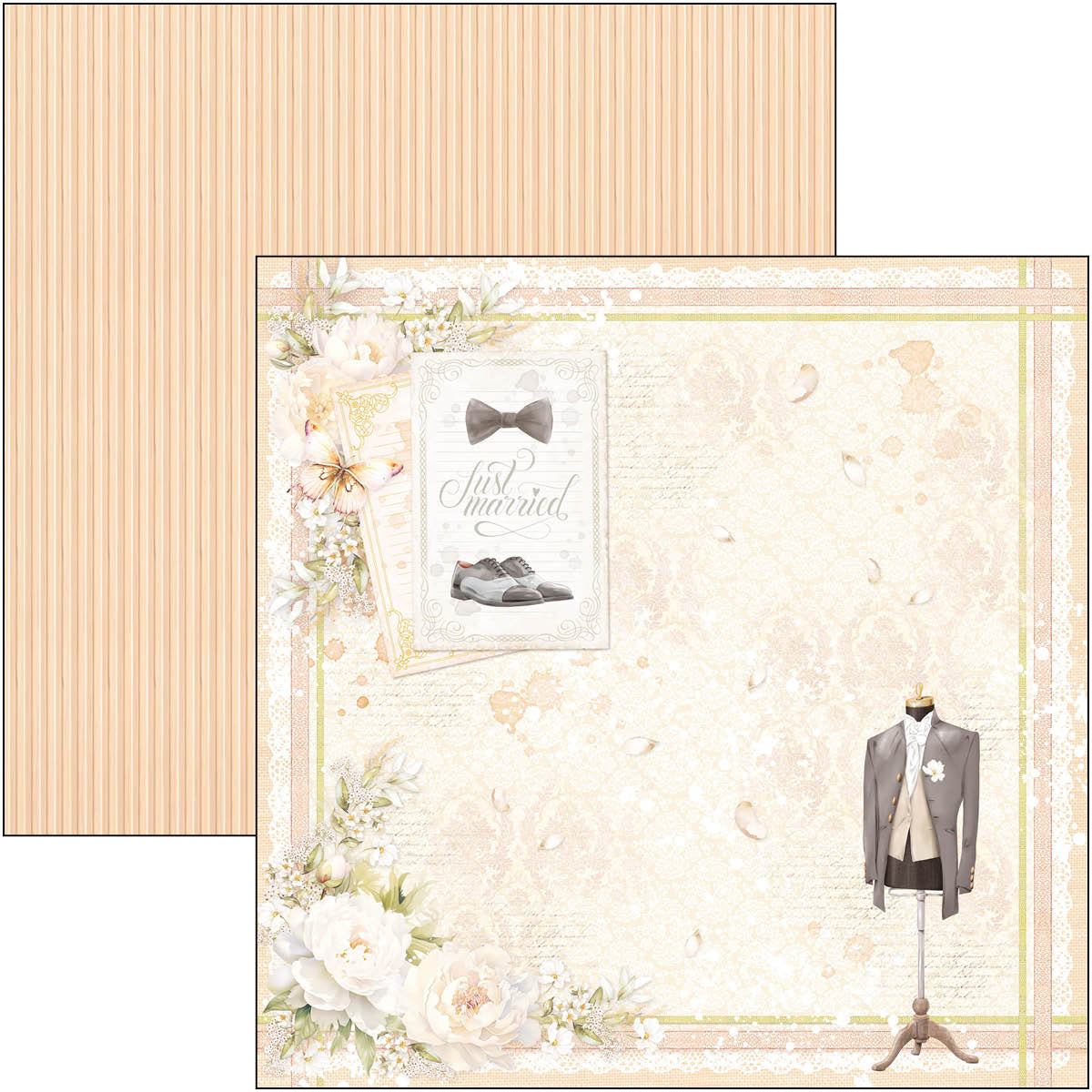 Always & Forever Paper Pad 8"x8" 12/Pkg