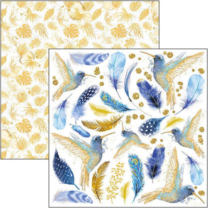 Indigo Fussy Cut Pad 6x6 24/Pkg