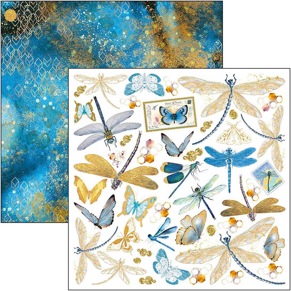 Indigo Fussy Cut Pad 6x6 24/Pkg
