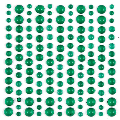 Craft Consortium Adhesive Dew Drops - Green