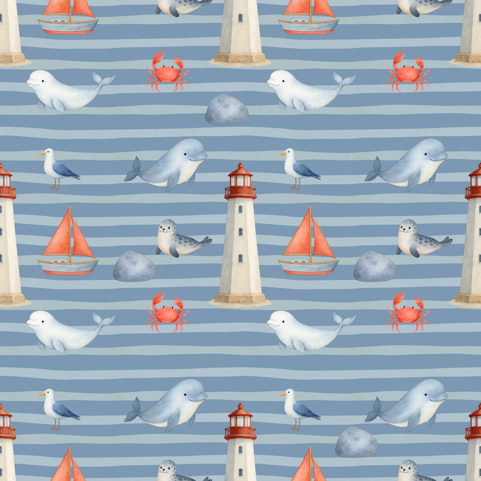Couverture minky fleuve Saint-Laurent 🐋 petite