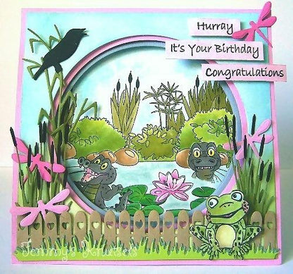 Snellen Crafts Clear Stamp Crocodile