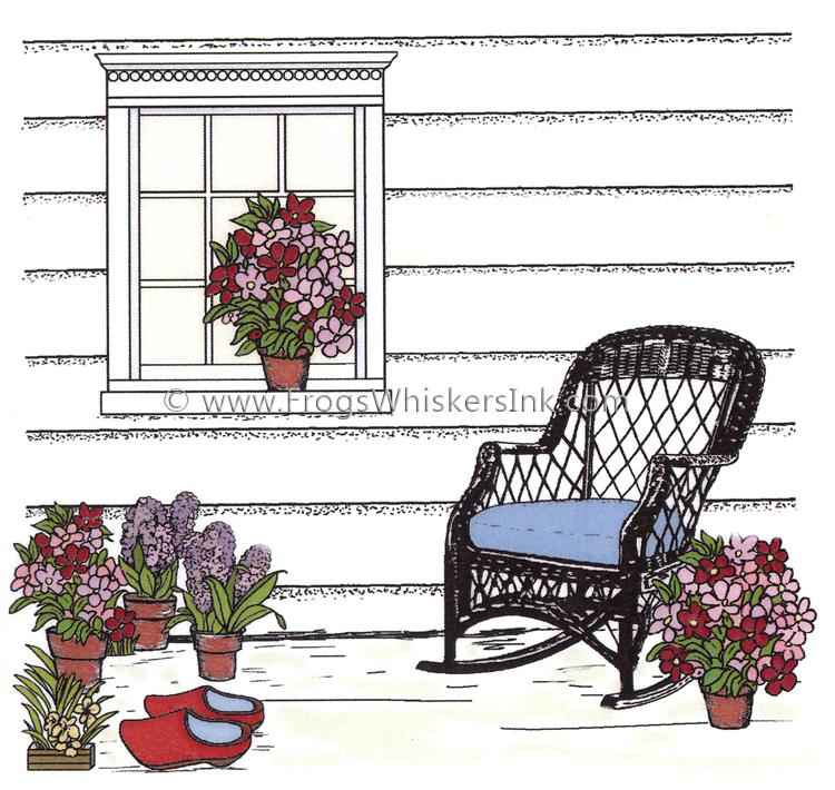 Frog's Whiskers Ink Stamp - Time to Relax