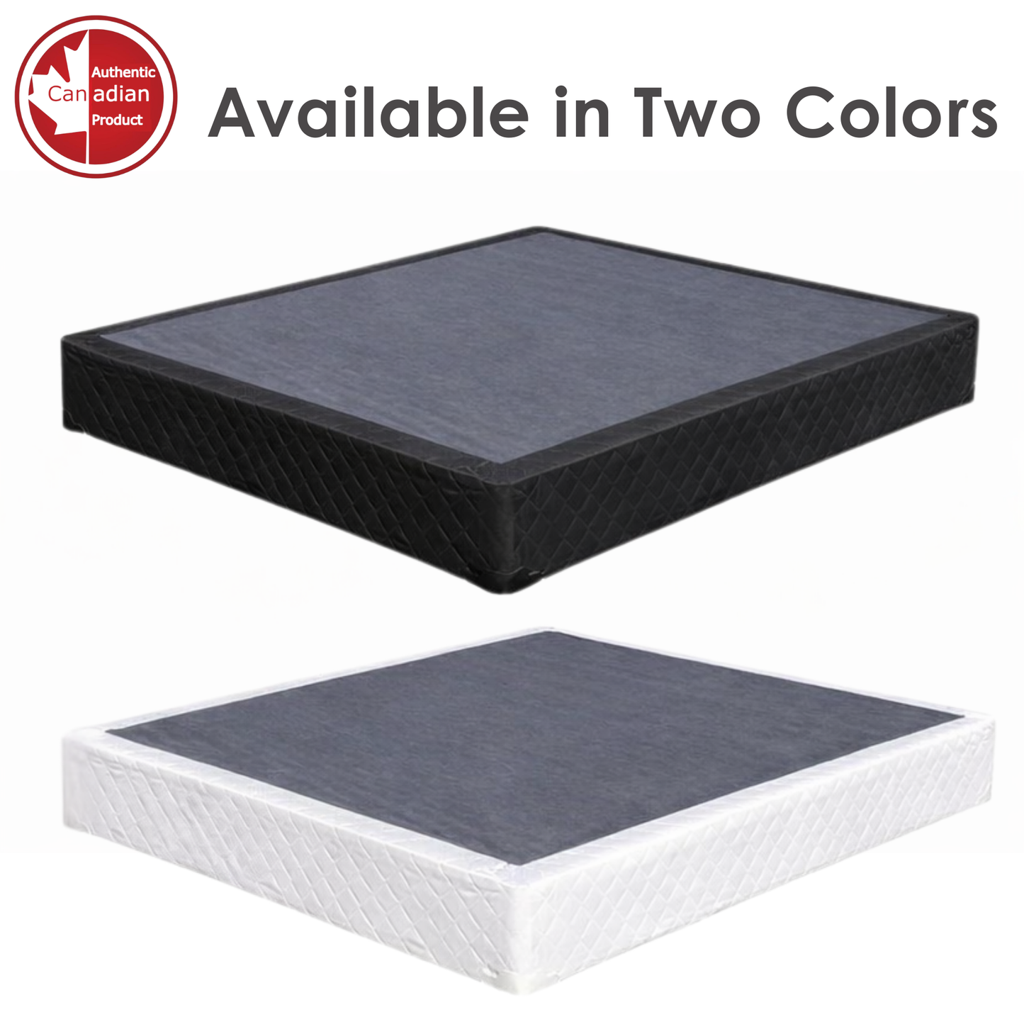 UltraFlex® DYNASTY- Mattress and BoxSpring Set Firm Orthopedic Spinal Care, Posture Support, Pressure Relief & Cooler Sleep, Natural Heavy-Duty and High-Density Foam, Eco-Friendly Mattress (Made in Canada)
