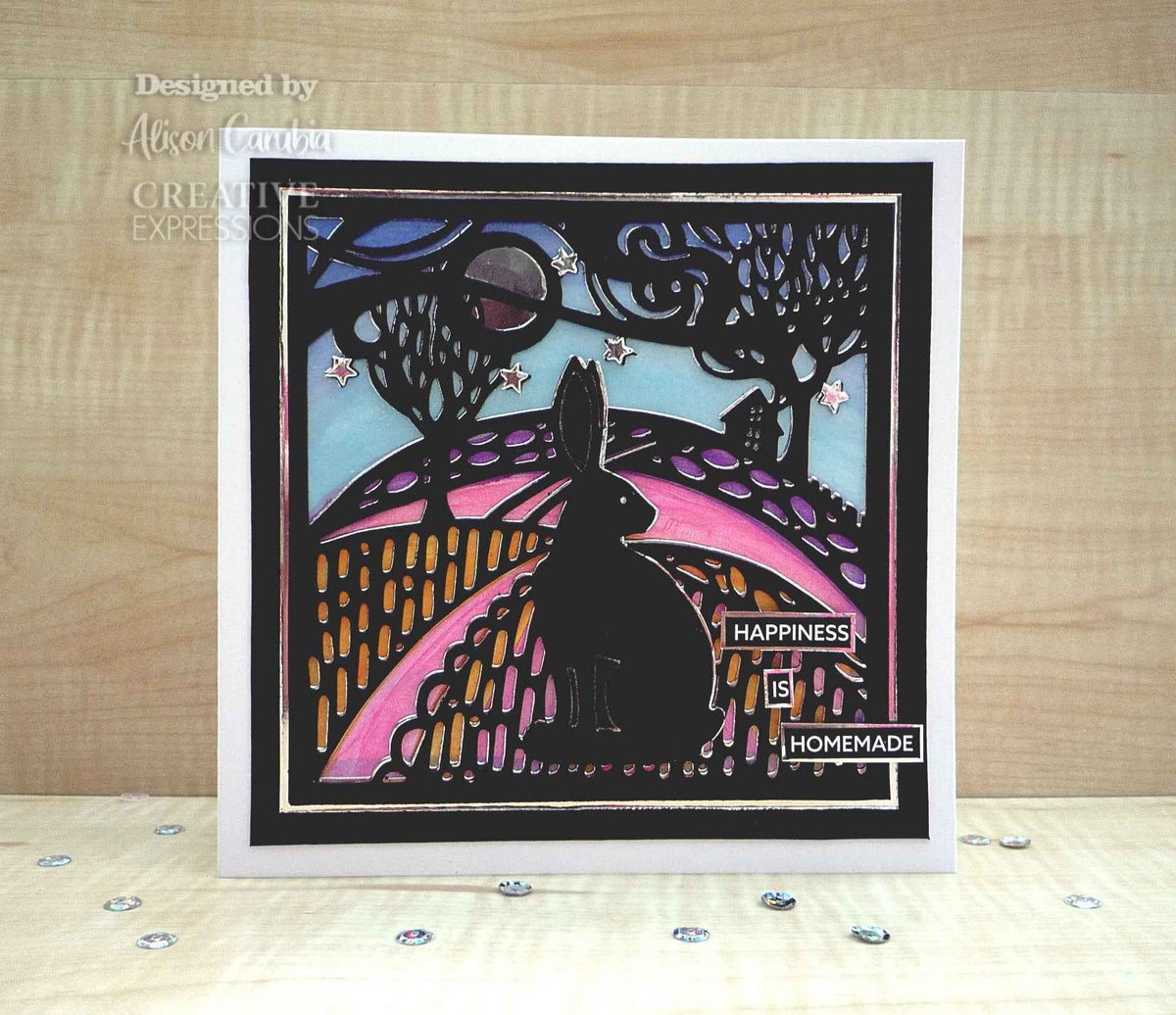 Creative Expressions Paper Panda By Moonlight Craft Die