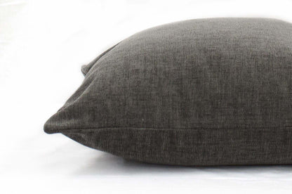 Slate Chenille Cushion Cover