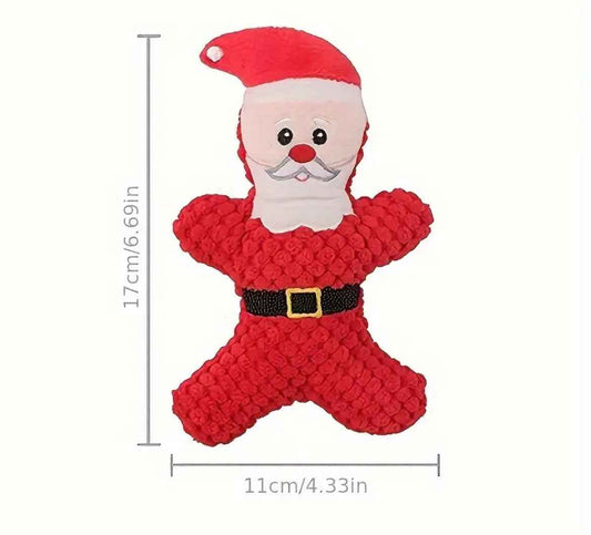 Holly Jolly Dog Toy | Christmas Dog Toy