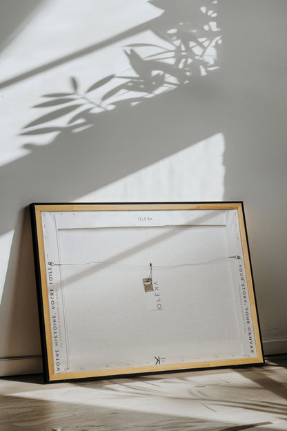 ÉVEIL CHAMPÊTRE, Oeuvre sur toile étirée