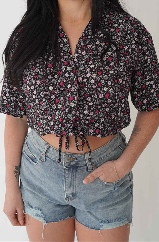 Chemise popsicle - Fleuri