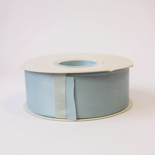 Satin Ribbon Double Face-Light Blue  #305-3.8 cm Wide