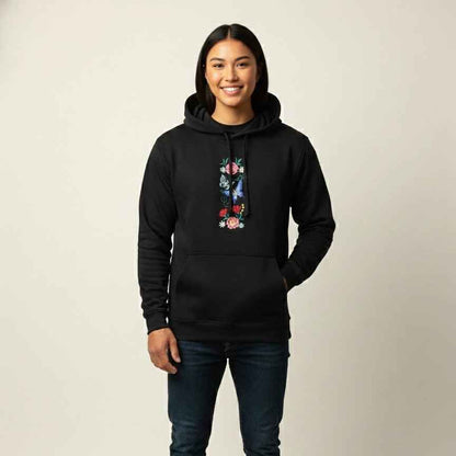 Embroidered Hoodies (Butterfly )