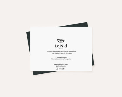Pigeon - greeting card