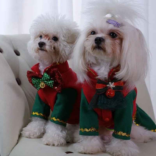 Noel Noel Christmas Dog Outfit | Holiday Shirt or Dress